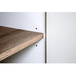 Casa si Gradina - Mobilier - Dulapuri si sifoniere - Dulapuri - Dulap, alb extra luciu ridicat HG/stejar sonoma truflu inchis, LYNATET TYP 23 - Infinity.ro