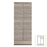 Casa si Gradina - Mobilier - Dulapuri si sifoniere - Dulapuri - Dulap 2D2S, stejar sonoma, PANAMA Typ 01 - Infinity.ro