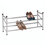 Casa si Gradina - Mobilier - Dulapuri si sifoniere - Dulapuri - Dulap incaltaminte 2 randuri, cromat/negru, TEA - Infinity.ro