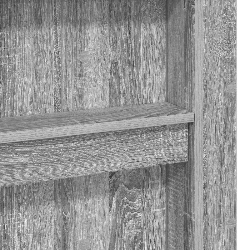 Casa si Gradina - Mobilier - Paturi si accesorii - Paturi - Cadru de pat supraetajat cu birou Gri Sonoma 80 x 200 cm - Infinity.ro