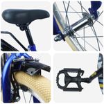 Sport si Outdoor - Ciclism - Biciclete pentru copii - Bicicleta pentru Copii 24 Inci pentru 8-12 ani Albastru inchis - Infinity.ro