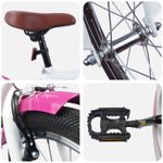 Sport si Outdoor - Ciclism - Biciclete pentru adulti - De oras - Bicicleta pentru Copii 24 Inci pentru 8-12 ani Roz - Infinity.ro