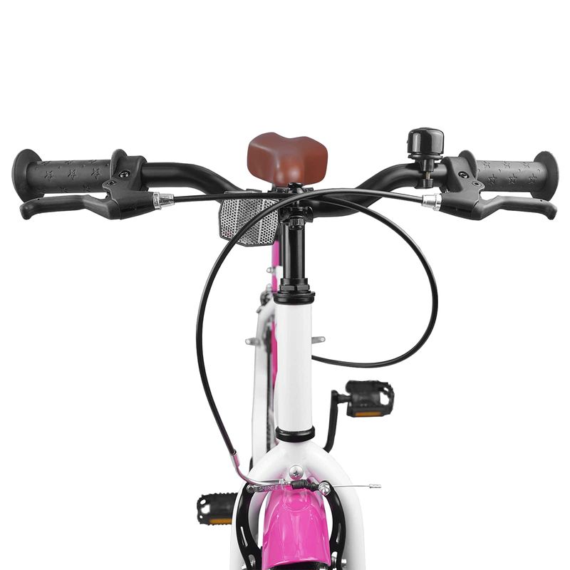 Sport si Outdoor - Ciclism - Biciclete pentru adulti - De oras - Bicicleta pentru Copii 24 Inci pentru 8-12 ani Roz - Infinity.ro