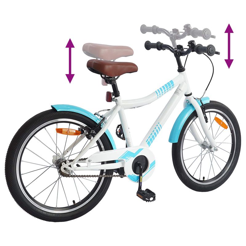 Sport si Outdoor - Ciclism - Biciclete pentru adulti - De oras - Bicicleta pentru Copii 24 Inci pentru 8-12 ani Albastru deschis - Infinity.ro