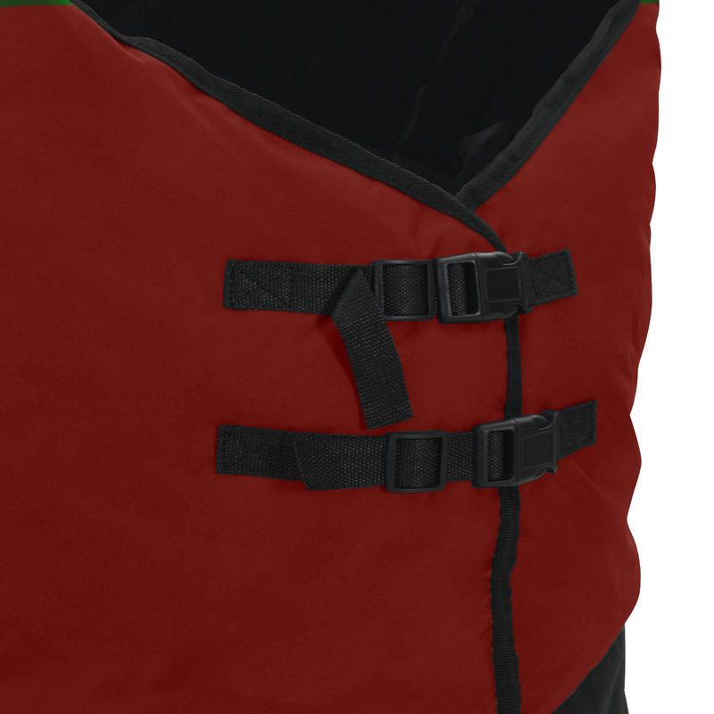 Sport si Outdoor - Accesorii si echipamente sportive - Echitatie - Patura pentru cai Verde inchis si negru 125 cm Poliester - Infinity.ro
