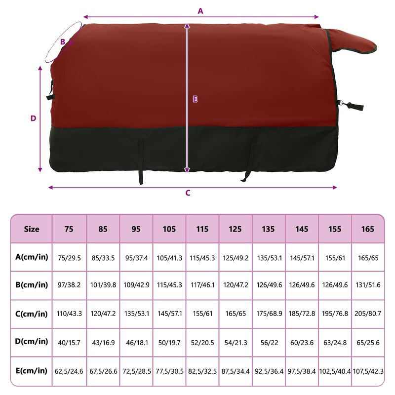 Sport si Outdoor - Accesorii si echipamente sportive - Echitatie - Patura pentru cai Verde inchis si negru 125 cm Poliester - Infinity.ro