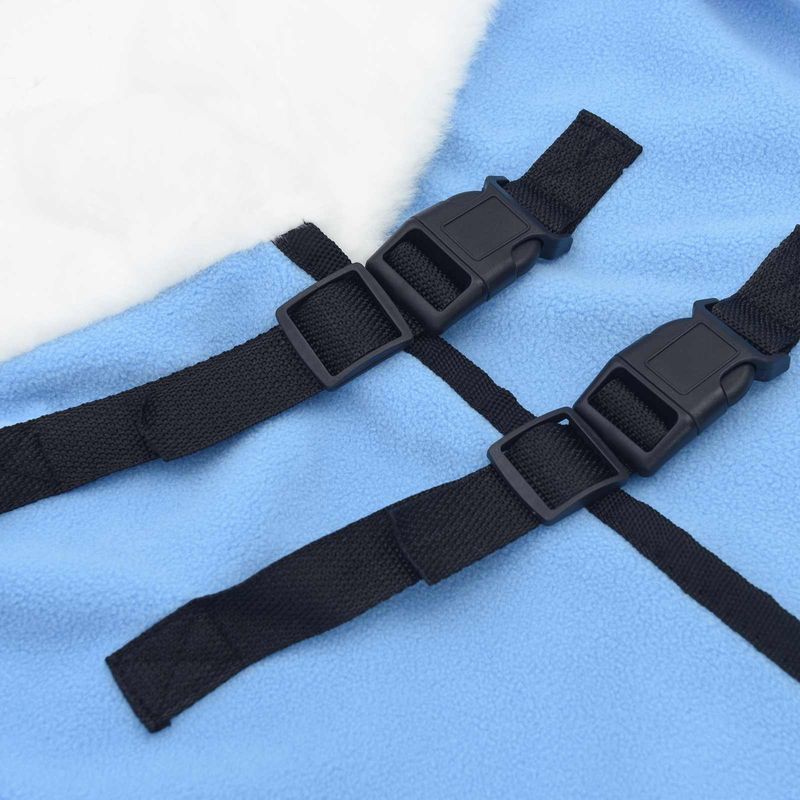 Petshop - Accesorii petshop - Alte accesorii petshop - Patura pentru cai Aqua complet 95 cm Fleece polar - Infinity.ro