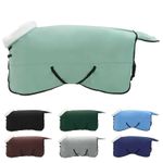 Petshop - Accesorii petshop - Alte accesorii petshop - Patura pentru cai Verde inchis complet 145 cm Fleece polar - Infinity.ro