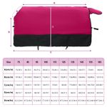 Sport si Outdoor - Accesorii si echipamente sportive - Echitatie - Patura pentru cai Roz si Negru 95 cm Poliester - Infinity.ro