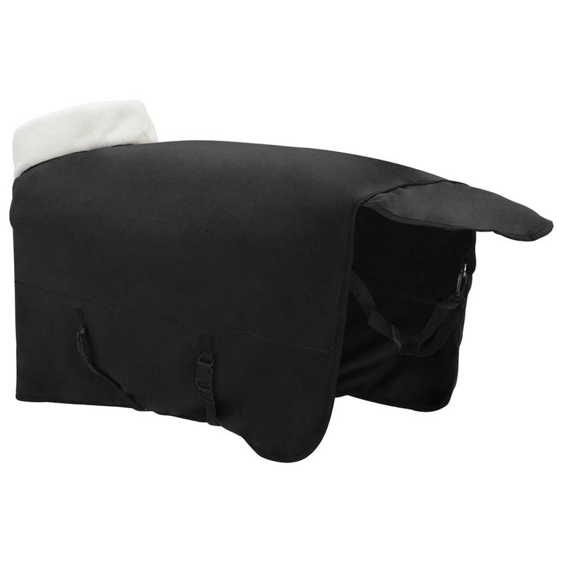 Sport si Outdoor - Accesorii si echipamente sportive - Echitatie - Patura pentru cai Negru 155 cm Fleece polar - Infinity.ro