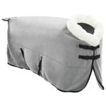 Sport si Outdoor - Accesorii si echipamente sportive - Echitatie - Patura pentru cai Verde inchis complet 125 cm Fleece polar - Infinity.ro