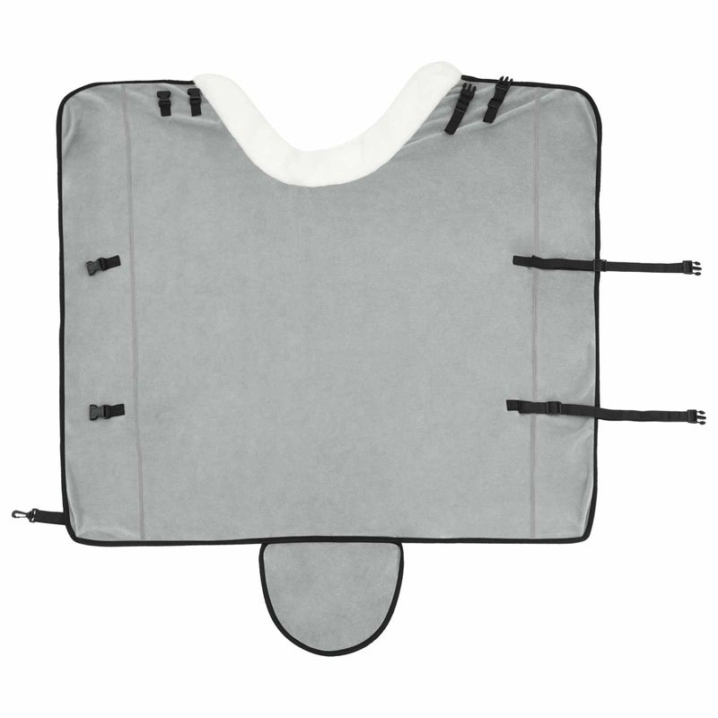 Sport si Outdoor - Accesorii si echipamente sportive - Echitatie - Patura pentru cai Verde inchis complet 125 cm Fleece polar - Infinity.ro