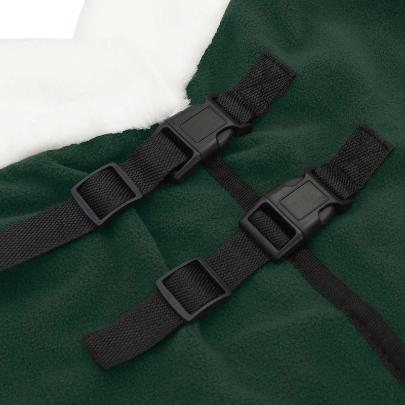 Sport si Outdoor - Accesorii si echipamente sportive - Echitatie - Patura pentru cai Verde inchis complet 105 cm Fleece polar - Infinity.ro