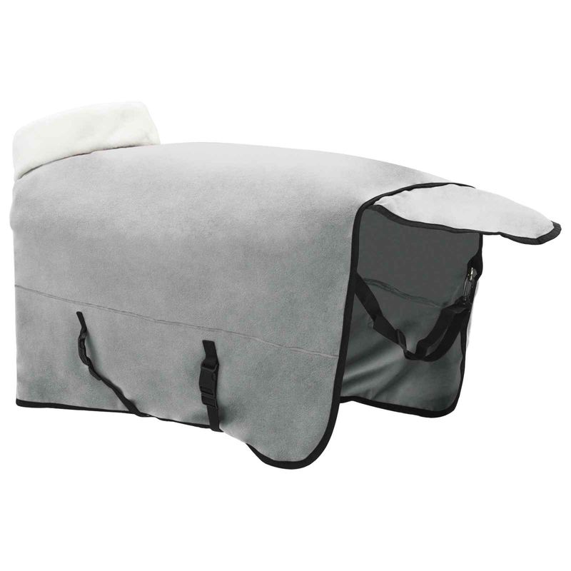 Sport si Outdoor - Accesorii si echipamente sportive - Echitatie - Patura pentru cai Verde inchis complet 145 cm Fleece polar - Infinity.ro