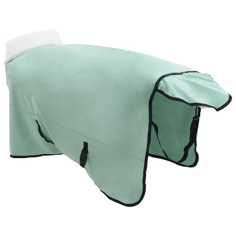 Petshop - Accesorii petshop - Alte accesorii petshop - Patura pentru cai Verde inchis complet 125 cm Fleece polar - Infinity.ro
