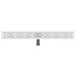 Casa si Gradina - Constructii - Materiale constructii - Sisteme de scurgere - Drenaj pentru dus cu design pe linie Argintiu 90 cm - Infinity.ro