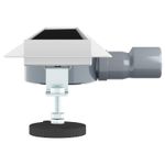 Casa si Gradina - Sanitare - Instalatii hidro - Tevi - Scurgere pentru dus cu capac din sticla si sifon de 360° 80 cm - Infinity.ro