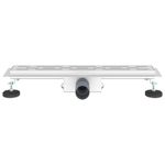 Casa si Gradina - Sanitare - Instalatii hidro - Tevi - Drenaj pentru dus cu design pe linie Argintiu 60 cm - Infinity.ro