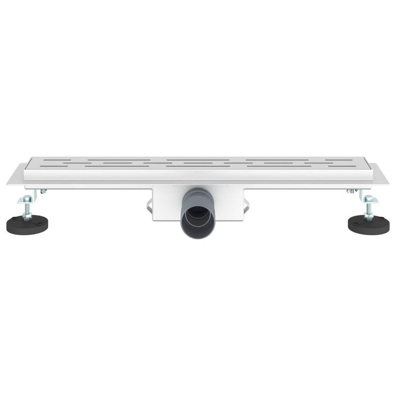 Casa si Gradina - Sanitare - Instalatii hidro - Tevi - Drenaj pentru dus cu design pe linie Argintiu 60 cm - Infinity.ro