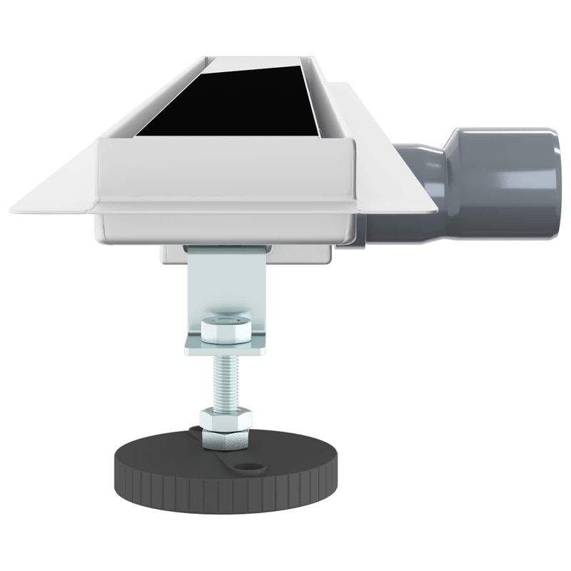 Casa si Gradina - Sanitare - Instalatii hidro - Tevi - Drenaj pentru dus cu capac din sticla Negru 80 cm - Infinity.ro