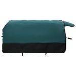 Sport si Outdoor - Accesorii si echipamente sportive - Echitatie - Patura pentru cai Verde inchis si negru 155 cm Poliester - Infinity.ro