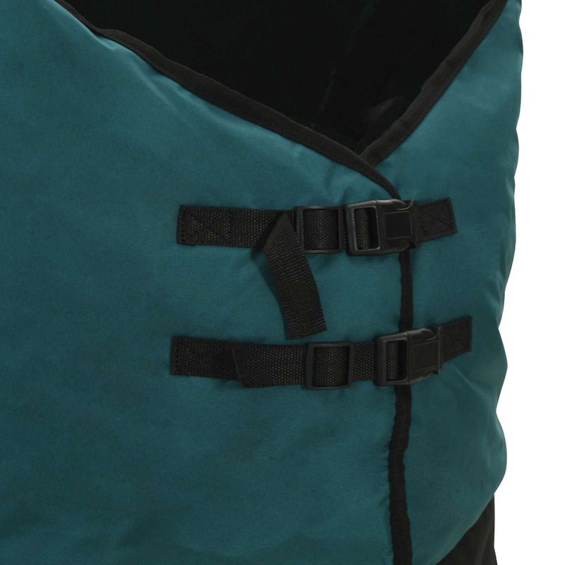Sport si Outdoor - Accesorii si echipamente sportive - Echitatie - Patura pentru cai Verde inchis si negru 155 cm Poliester - Infinity.ro