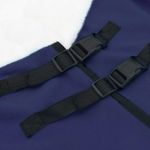 Sport si Outdoor - Accesorii si echipamente sportive - Echitatie - Patura pentru cai Albastru marin 105 cm Fleece polar - Infinity.ro