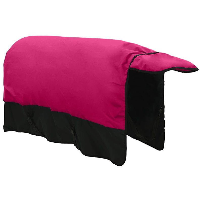 Sport si Outdoor - Accesorii si echipamente sportive - Echitatie - Patura pentru cai Roz si Negru 75 cm Poliester - Infinity.ro