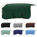 Petshop - Accesorii petshop - Alte accesorii petshop - Patura pentru cai Verde inchis complet 85 cm Fleece polar - Infinity.ro