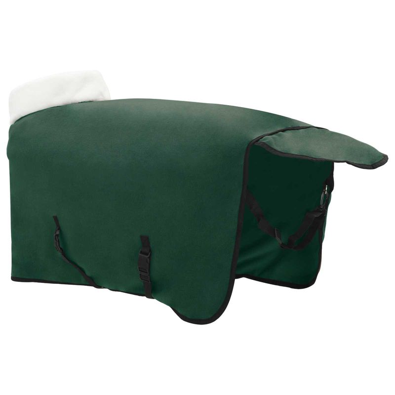 Petshop - Accesorii petshop - Alte accesorii petshop - Patura pentru cai Verde inchis complet 85 cm Fleece polar - Infinity.ro