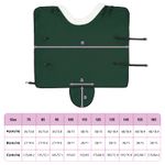 Petshop - Accesorii petshop - Alte accesorii petshop - Patura pentru cai Verde inchis complet 85 cm Fleece polar - Infinity.ro