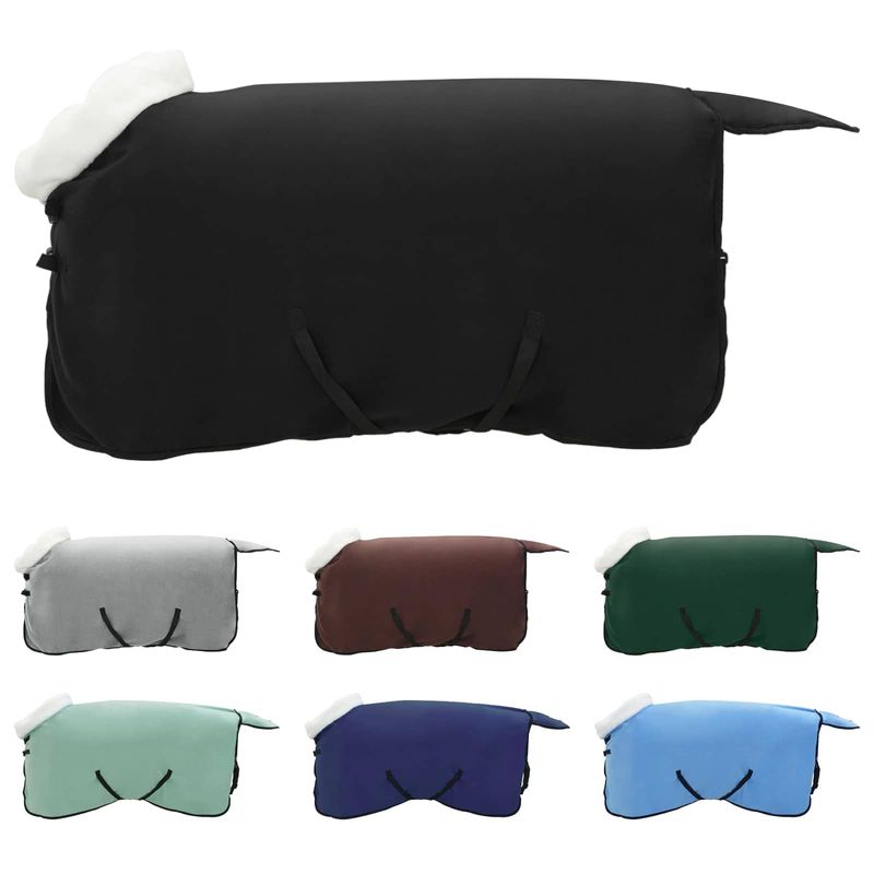 Petshop - Accesorii petshop - Alte accesorii petshop - Patura pentru cai Negru 95 cm Fleece polar - Infinity.ro