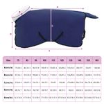 Petshop - Accesorii petshop - Alte accesorii petshop - Patura pentru cai Albastru marin 115 cm Fleece polar - Infinity.ro