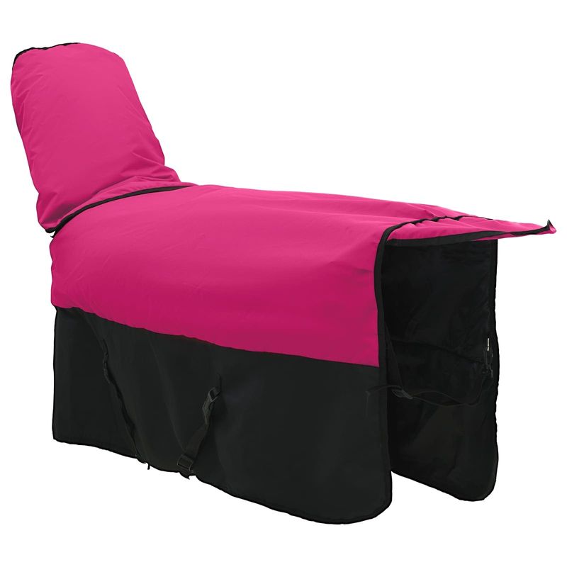 Sport si Outdoor - Accesorii si echipamente sportive - Echitatie - Patura pentru cai Roz si Negru 105 cm Poliester - Infinity.ro