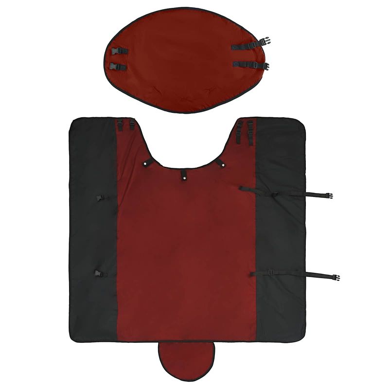 Petshop - Accesorii petshop - Alte accesorii petshop - Patura pentru cai Verde inchis si negru 75 cm Poliester - Infinity.ro