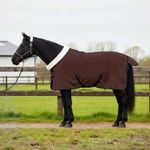 Sport si Outdoor - Accesorii si echipamente sportive - Echitatie - Patura pentru cai Maro Intunecat Complet 115 cm Fleece polar - Infinity.ro