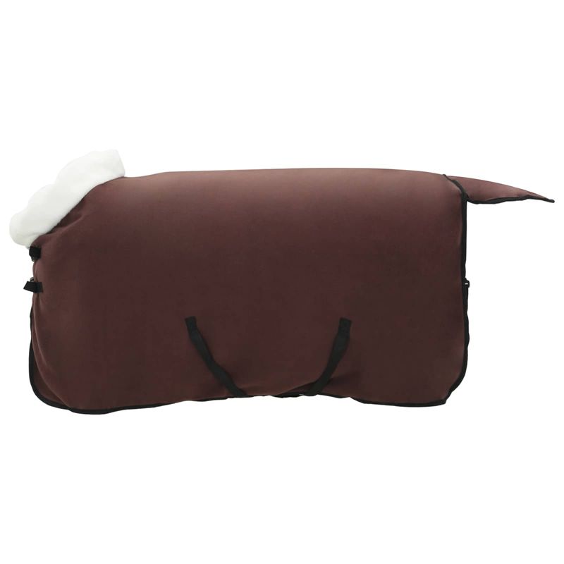 Sport si Outdoor - Accesorii si echipamente sportive - Echitatie - Patura pentru cai Maro Intunecat Complet 115 cm Fleece polar - Infinity.ro