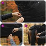 Sport si Outdoor - Accesorii si echipamente sportive - Echitatie - Patura pentru cai Verde inchis si negru 145 cm Poliester - Infinity.ro