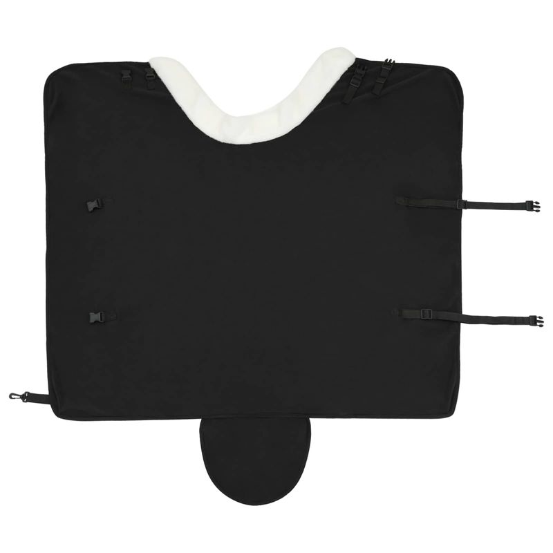 Sport si Outdoor - Accesorii si echipamente sportive - Echitatie - Patura pentru cai Negru 85 cm Fleece polar - Infinity.ro