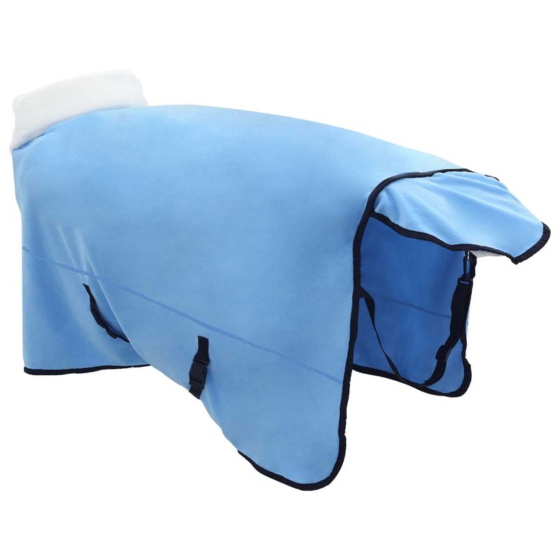 Petshop - Accesorii petshop - Alte accesorii petshop - Patura pentru cai Aqua complet 155 cm Fleece polar - Infinity.ro