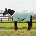 Sport si Outdoor - Accesorii si echipamente sportive - Echitatie - Patura pentru cai Verde inchis complet 105 cm Fleece polar - Infinity.ro