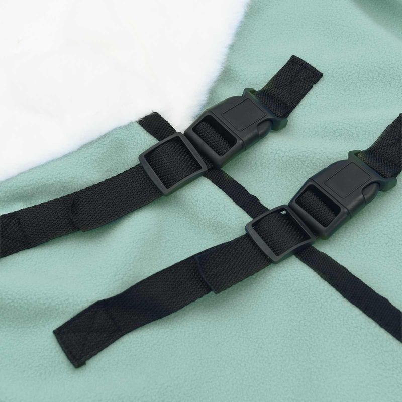 Sport si Outdoor - Accesorii si echipamente sportive - Echitatie - Patura pentru cai Verde inchis complet 105 cm Fleece polar - Infinity.ro