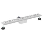 Casa si Gradina - Constructii - Materiale constructii - Sisteme de scurgere - Drenaj pentru dus cu design pe linie Argintiu 70 cm - Infinity.ro