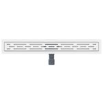 Casa si Gradina - Constructii - Materiale constructii - Sisteme de scurgere - Drenaj pentru dus cu design pe linie Argintiu 70 cm - Infinity.ro