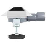 Casa si Gradina - Sanitare - Instalatii hidro - Tevi - Scurgere pentru dus cu capac din sticla si sifon de 360° 90 cm - Infinity.ro