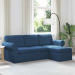 Casa si Gradina - Mobilier - Canapele si coltare - Canapele - Canapea 180cm albastru Metal - Infinity.ro