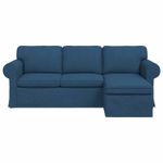 Casa si Gradina - Mobilier - Canapele si coltare - Canapele - Canapea 180cm albastru Metal - Infinity.ro