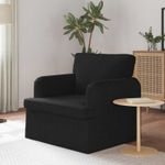 Casa si Gradina - Mobilier - Canapele si coltare - Canapele - Canapea 60cm Negru Metal - Infinity.ro