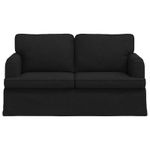 Casa si Gradina - Mobilier - Canapele si coltare - Canapele - Canapea 120cm Negru Metal - Infinity.ro