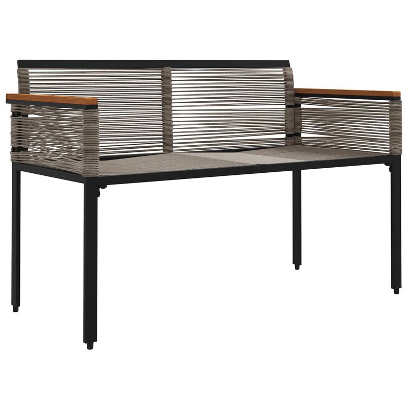 Casa si Gradina - Gradina si terasa - Mobilier exterior - Bancute de gradina - Banca de exterior Gri si albastru marin 117 x 54 x 74.5 cm - Infinity.ro